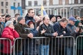 Kyiv, Ukraine 19 apr 2019. UA Presidential Debate 2019. Kyiv Olympiyskiy Stadium