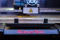 Kyiv, Ukraine - April 4, 2018: MakerBot Desktop 3D Printer Royalty Free Stock Photo