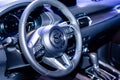 Kyiv, Ukraine - April 12, 2019: Mazda 6 car interior