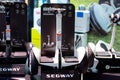 Kyiv, Ukraine - April 12, 2019: Segway Ninebot for sale in the shop