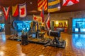 KYIV, UKRAINE, AUGUST 29, 2019: Interior of the Ukrainian State Museum of the Great Patriotic War in Kiev, Ukraine