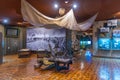 KYIV, UKRAINE, AUGUST 29, 2019: Interior of the Ukrainian State Museum of the Great Patriotic War in Kiev, Ukraine