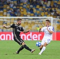 UEFA Champions League play-off: FC Dynamo Kyiv v Ajax Royalty Free Stock Photo