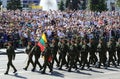 Military parade in Kyiv, dedicated to the Independence Day of Uk