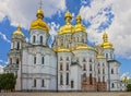 Kyiv, Ukraine. Church building architecture, Pechersk Lavra monastery