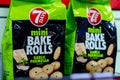 Kyiv, Ukraine - December 07, 2019: 7DAYS MINI BAKE ROLLS