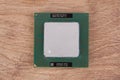 KYIV, UKRAINE - Feb. 17, 2018. Intel Celeron 1000 processor