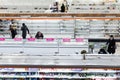War of Russia against Ukraine. Empty shelves in Kiev stores
