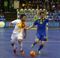 Friendly Futsal game: Ukraine v Spain in Kyiv, Ukraine