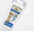 Ukrainian Nemiroff Delicat vodka bottle closeup against white Royalty Free Stock Photo