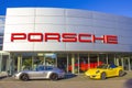 Kyiv, Ukraine - July 29, 2020: Porsche automobile dealership exterior