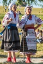 Kyiv, Ukraine - July 6, 2019: The traditional annual Slavic holiday of Ivan Kupala in the open air on a large field. Royalty Free Stock Photo
