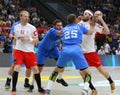 EHF EURO 2020 Qualifiers handball game Ukraine v Denmark