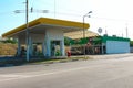 Kyiv, Ukraine - June 28, 2020: Wog gas station at sunny day at Kyiv, Ukraine