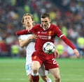 UEFA Champions League Final 2018 Real Madrid v Liverpool Royalty Free Stock Photo