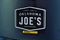 Kyiv, Ukraine - May 13, 2021: Oklahoma Joes smokers and grills for sale in the store