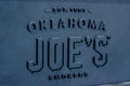 Kyiv, Ukraine - May 13, 2021: Oklahoma Joes smokers and grills for sale in the store