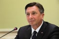 President of the Republic of Slovenia Borut Pahor Royalty Free Stock Photo