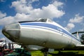 The Tupolev Tu-134 NATO reporting name: Crusty jet airliner Royalty Free Stock Photo