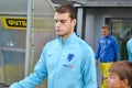 KYIV, UKRAINE - October 10, 2017: Thomas Ouwejan during the qualification match of the European Championship 2019 (U21) between U