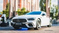 09.05.2019 - Kyiv, Ukraine: Presentation of new car mersedes
