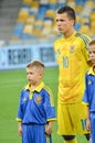 KYIV, UKRAINE - SEPT 5, 2016: Yevgen Konoplyanka during the FIFA World Cup 2018 qualifying game of Ukraine national team against