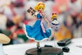 KYIV, UKRAINE - SEPTEMBER 23, 2018: Anime figurines at Comic Con