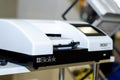 Kyiv, Ukraine - September 18, 2019: BioTek 800TS Absorbance Reader is an affordable, high quality microplate reader for assays in