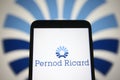 Pernod Ricard logo Royalty Free Stock Photo