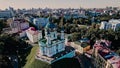 Kyiv, Ukraine - September 2022. St. Andrew's Church on Andriivskyi Hill Royalty Free Stock Photo