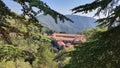 Kykkos monastery on the mountains of Troodos in Cyprus Island