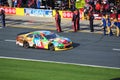 Kyle Busch leaving pit road