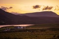 Kyle of Durness at Scenic Autumnal Sunset Royalty Free Stock Photo