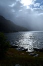 Kyle of Lochalsh coast with beautiful waters and sunlight