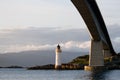 Kyleakin Lighthouse, Skye Bridge in Scotland