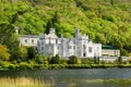 Kylemore Abbey, a Benedictine monastery founded on the grounds of Kylemore Castle, in Connemara, Ireland Royalty Free Stock Photo