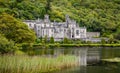 Kylemore Abbey, in Connemara, County Galway, Ireland.