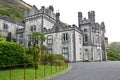 Kylemore Abbey, front entrance, Connemara, west of Ireland Royalty Free Stock Photo