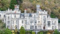 Kylemore Abbey Old Church famous Irish landmark Galway Ireland Royalty Free Stock Photo