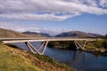 Kylesku Bridge Sutherland Scotland Royalty Free Stock Photo