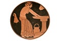 Kylix red-figure Royalty Free Stock Photo