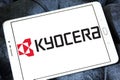 Kyocera company logo Royalty Free Stock Photo