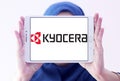 Kyocera company logo Royalty Free Stock Photo