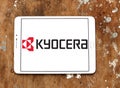 Kyocera logo Royalty Free Stock Photo