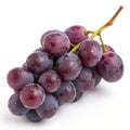 Kyoho grape on white background Royalty Free Stock Photo