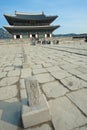 Kyongbok palace korea beautiful history landscape Royalty Free Stock Photo