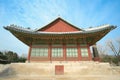 Kyongbok palace korea beautiful history landscape Royalty Free Stock Photo
