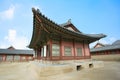 Kyongbok palace korea beautiful history landscape Royalty Free Stock Photo