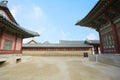 Kyongbok palace korea beautiful history landscape Royalty Free Stock Photo