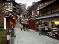 Kyoto alleyway Royalty Free Stock Photo